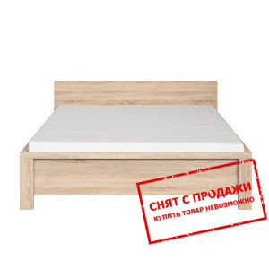 Кровать (каркас) Каспиан Дуб сонома LOZ140 BRW дву...